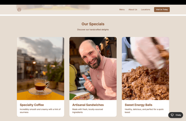 Website screenshot 2